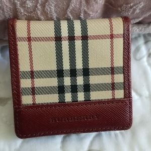 Burberry coin purse